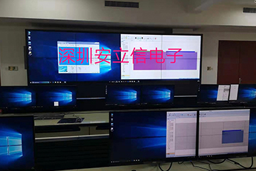 海南中国人民解放军某部队 55寸2X4拼接案例